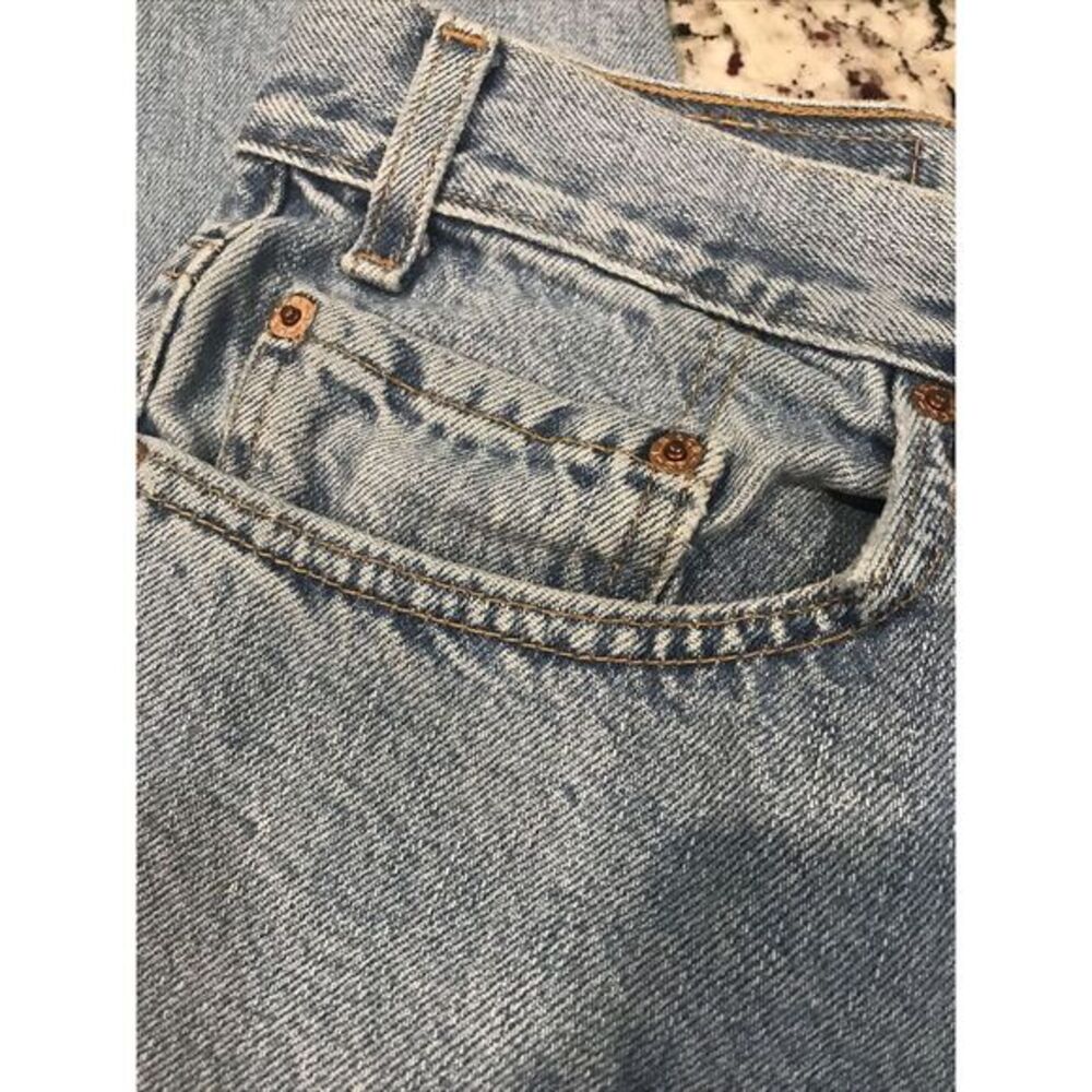 LEVI'S 550 RELAXED FIT MEN'S JEANS SIZE 38 X 30 RED TAB MEDIUM WASH 100% COTTON - Picture 6 of 8